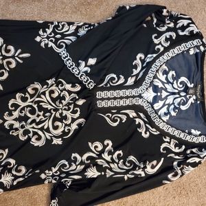 3/4 sleeve blouse white House Black market